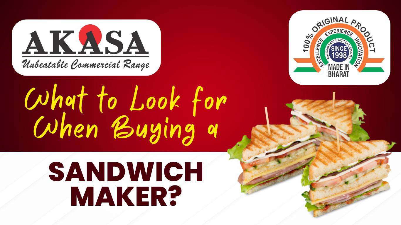 Read more about the article What to Look for When Buying a Sandwich Maker?
